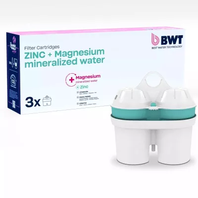 BWT ZINC + Magnesium Mineralized Water 3er Pack